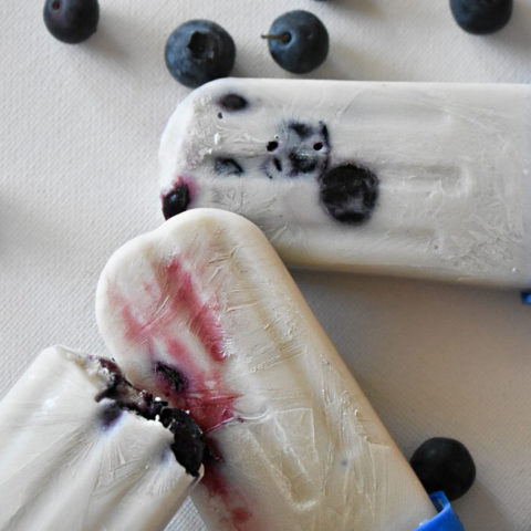 Blueberry Popsicles