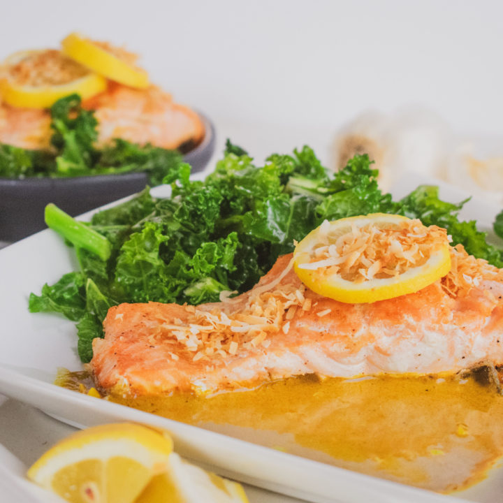 Coconut Salmon Curry