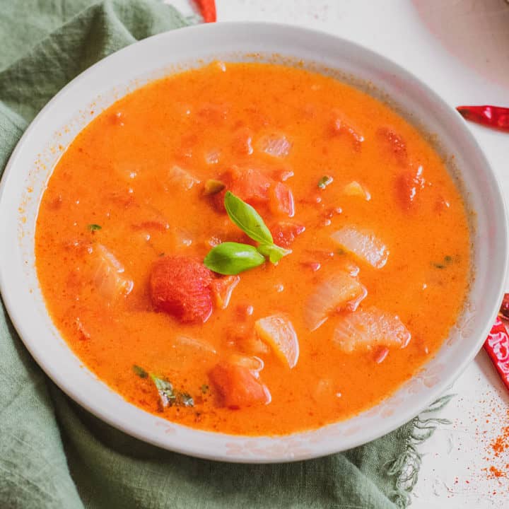 Creamy Moroccan Tomato Soup